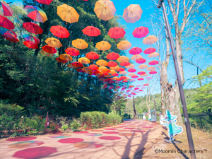 【上三川・宇都宮・佐野発着】「ムーミン谷とアンブレラ」フォトジェニックなアンブレラスカイを体感する旅【ビュッフェ昼食付】/ WEB割引5%引き <日帰り>3